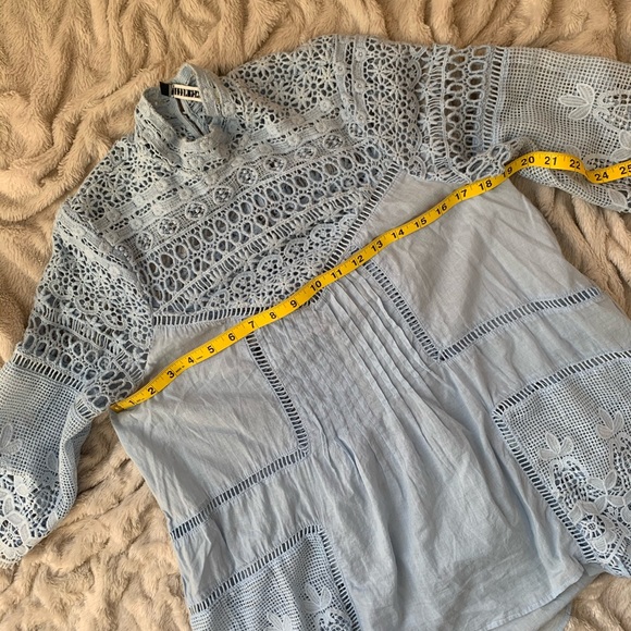 ANTHRO Plenty by Tracy Reese Victoria Lace Tunic - Picture 4 of 8